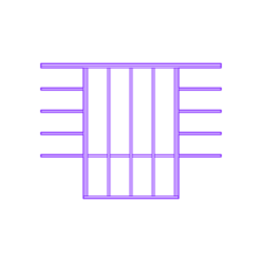 Buildings Wood Floor Systems Cantilever Perpendicular Silhouette Svg Vector, Free Vectors File